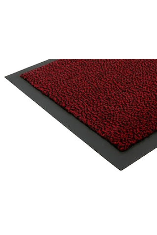 Bordo Kapı Önü Paspas Nem Alıcı Paspas 60 X 90 Cm Bordo