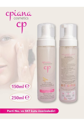 Cpiana Cilt Enzim Peeling Köpüğü Argan Yağlı 250ml