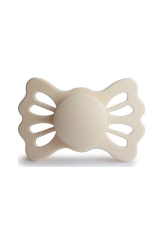 Frıgg Lucky Silikon Emzik - Cream 6-18 Ay Gold - Pembe