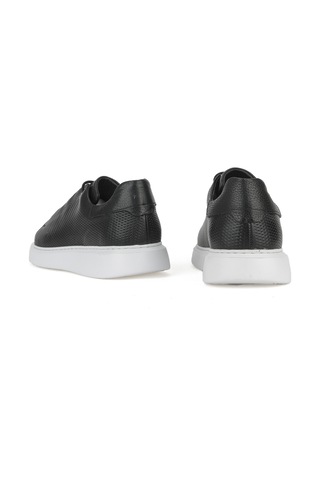 Ziya, Erkek Hakiki Deri Sneaker 1531026z8552 Siyah 1531026z8552 000 Siyah