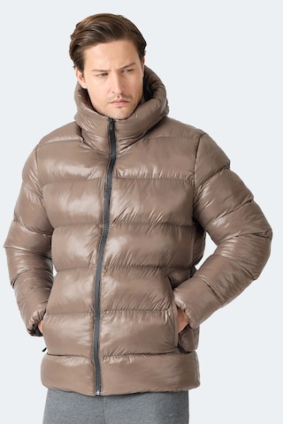 Slazenger Hoot Erkek Kahve Mont & Kaban Kahve