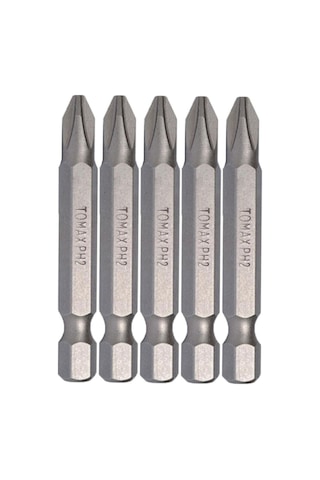 Yıldız Bits Vida Sıkma Uç 50mm 5 Adet Ph2