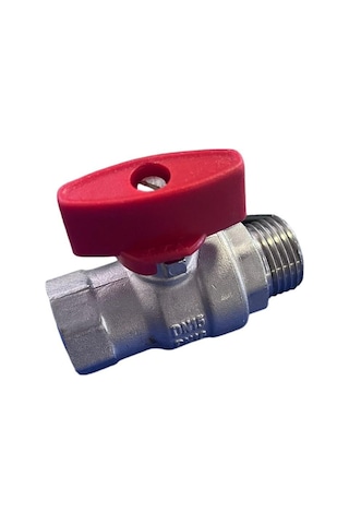 Eca 1/2" Kelebek Volanlı Küresel Valf Dış Vida+iç Vida 102122381