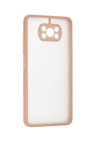 Newface - 878 - Xiaomi Pocophone X3 Kılıf Montreal Silikon Kapak - Kmrsfres - - Pembe