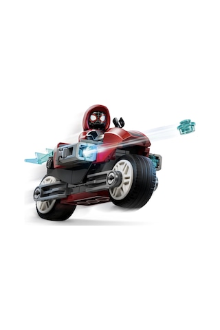 Lego Marvel 24 - Spider-man Miles Morales Ve Motoru Orijinal Minfigür