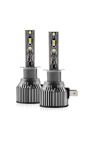 Youtek A6 H1 Led Far Ampuller 120w 6500k 12000lm Ip68 Su Geçirmez 10-32v Çift Paket