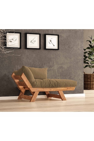 Woodesk Adalar Masif Tik-camel Renk Berjer Cpt8152-140