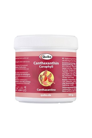 Quiko Canthaxantin Kırmızı Renk Boyası 100gr Orjinal Paket
