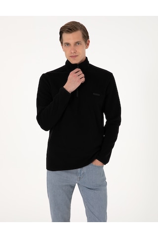 Pierre Cardin Erkek Siyah Sweatshirt 50314056-vr046 Siyah