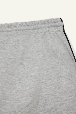Defacto Wide Leg Beli Lastikli Cepli Geniş Paça Eşofman Altı F3871ax25wngr389 Gri-gr389
