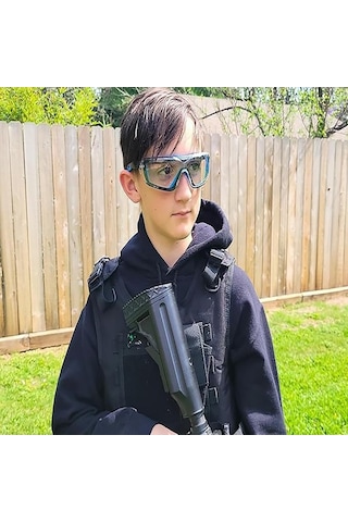 Trendooze Gözlük İçin 1 Çift Yüksek Koruma Güvenlik Gözlük, Uygun Tüm Ziyafetlere