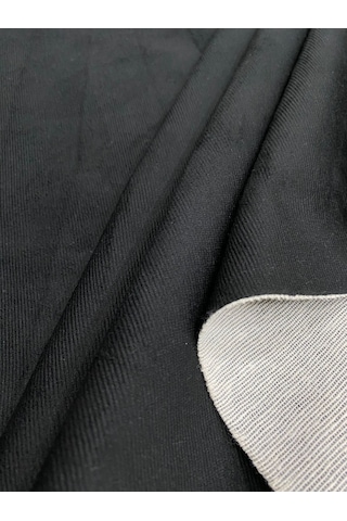 Enesar Home Siyah Kumaş Döşemelik Kumaş Soft Silinebilir Ve Leke Tutmaz 100 x 140 cm