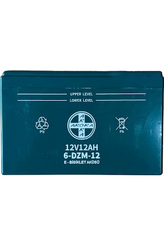 Motosiklet Aküsü 12v12ah Arora Volta Vsm Uyumlu