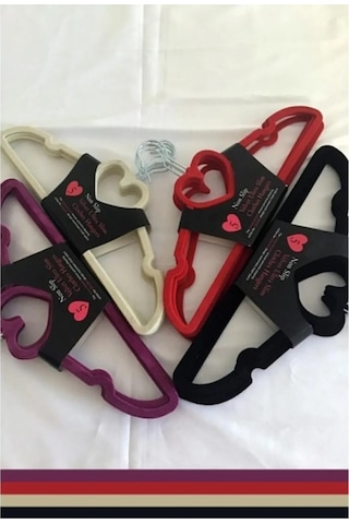 10 Adet Premium Kadife Pantolon Elbise Askısı Yüksek Kalite Siyah Mh01 Siyah