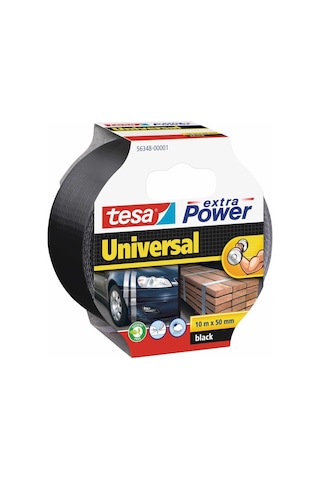Duct Tamir Bandı, Extra Power Universal, Siyah, 10m X 50mm