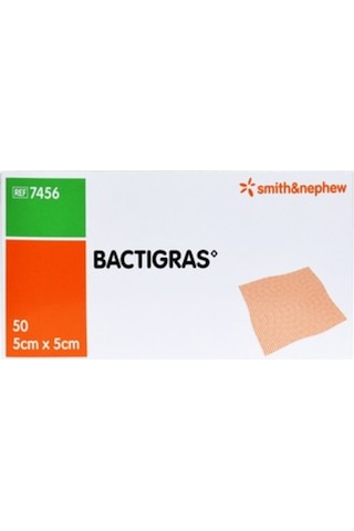 Smith&Nephew Bactigras Yara Örtüsü 5 x 5 CM 50 Adet