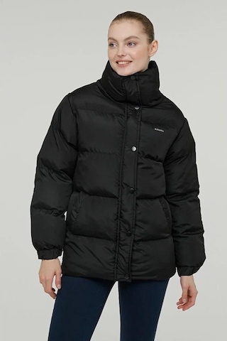 Kinetix Serena Coat 2pr Kadın Uzun Kaban W-sn2060-siyah Siyah