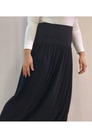 Desenli Keçeler Desenlı Gelıncık Sandy Kadın Salvari Siyah