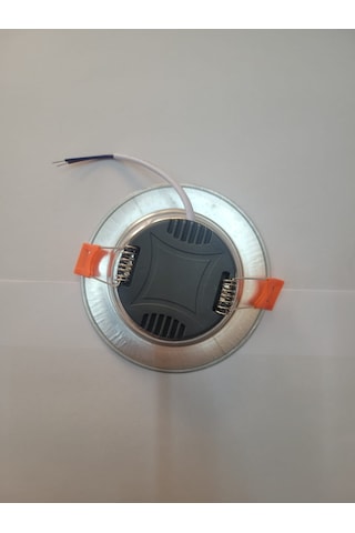 Şila 5 Watt Krom Kasa Beyaz Işık 6500k Led Spot 10 Adet