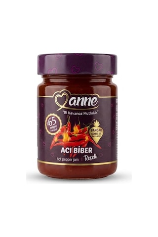 Acı Biber Reçeli %65 Meyveli 400 Gr
