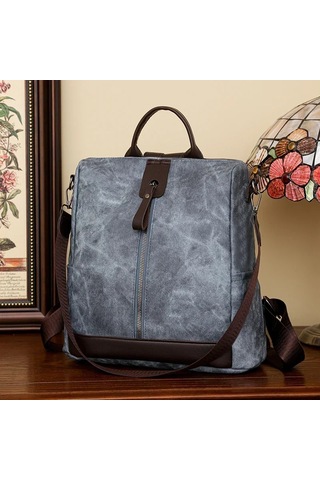 Çoklu Cepler Naylon Kadın Moda Sırt Çantaları Anti Hırsızlık Çok Renkli