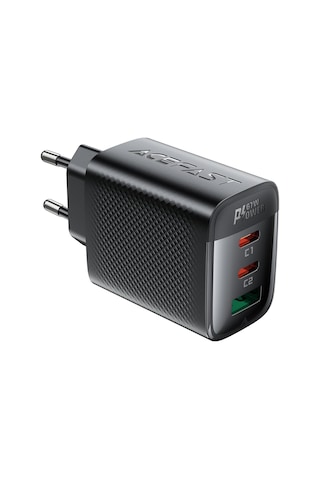 Acefast Pd67w Destekli 2xusb-c+1xusb-a Çıkışlı Hızlı Şarj Cihazı - A108
