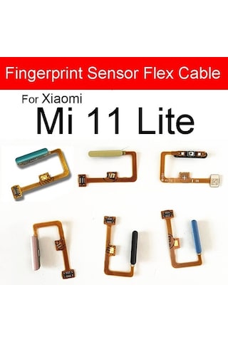 Xiaomi Uyumlu Mi 11 Lite Home Parmak Izi Okuyucu Tuş Filmi