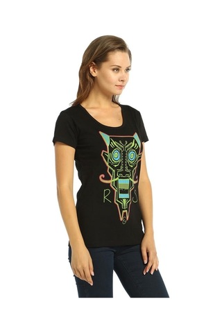 Bant Giyim - Aziz Siyah Kadın T-Shirt Tişört