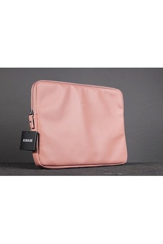 Laptop Kılıfı Suni Deri Iç Ölçüleri: 27x37 Cm Somon