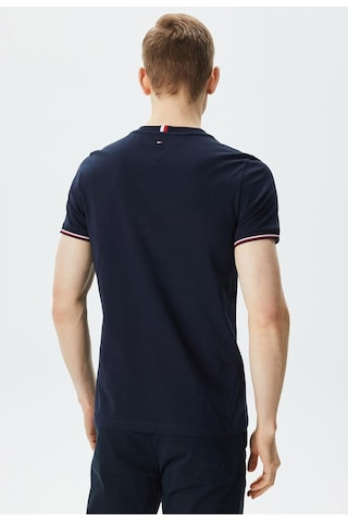 Tommyhilfiger Sıfır Yaka T-shirt Regular Fit Lacivert