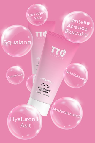 Tto Thermal Cica Nemlendirici Yüz Kremi 50 ML