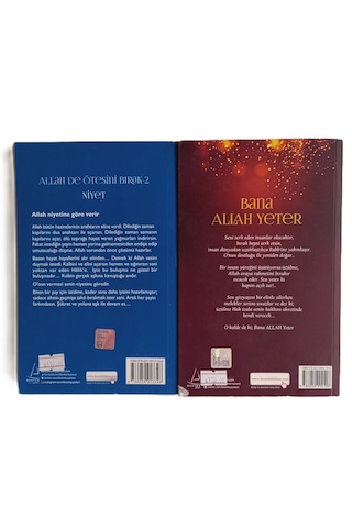 Bana Allah Yeter & Allah De Ötesini Bırak 2 Kitap Set 2. El