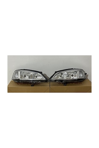 Opel Astra G Kasa Sağ Sol Far Takımı 1998-2005 12161561 12161571