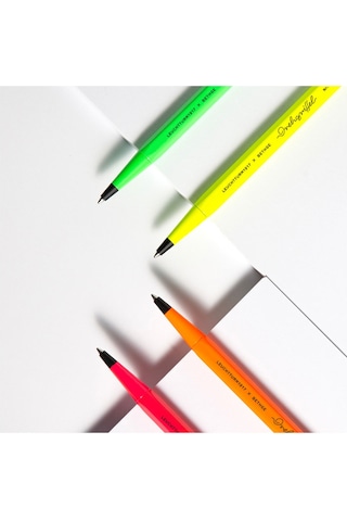 Leuchtturm1917 X Bethge Luminous Edition Drehgriffel No.1 Tükenmez Kalem Luminous Yellow 400443 Sarı