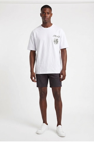 Blow Up Future Gen Son Goku Beyaz Oversize Erkek T-shirt 141633 SİYAH