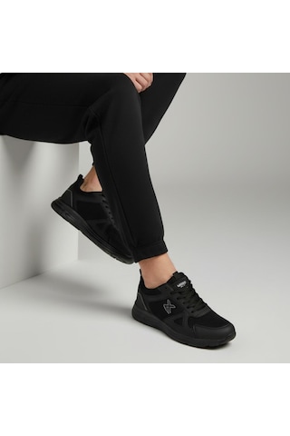 Papatay 2065 Ortopedik Taban Günlük Unisex Spor Ayakkabı Kadın Erkek Spor Ayakkabı Siyah