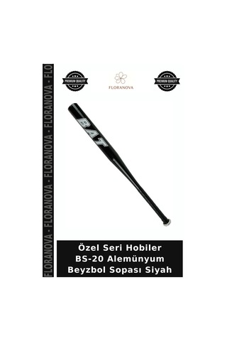 Özel Seri Hobiler Bs-20 Alemünyum Beyzbol Sopası Siyah