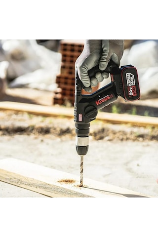 Kress KUC50.91 20V Kömürsüz 1.7J Profesyonel Sds-Plus Pnömatik Şarjlı Matkap + 10 MM Mandren Akü Dahil Değildir