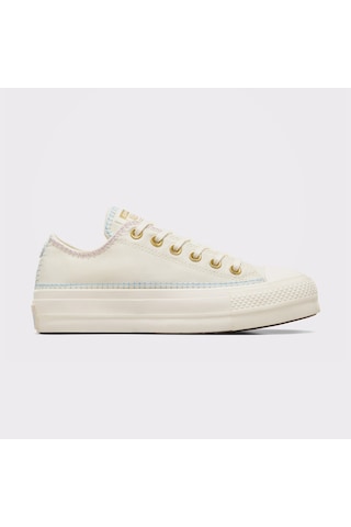 Chuck Taylor All Star Lift Unisex Bej Platform Sneaker Bej