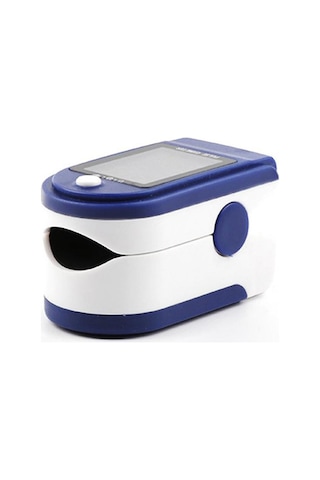 Parmak Ucu Nabız Oksimetresi Kan Oksijen Doygunluğu Ve Nabız Monitörü, Kordonlu 2 Yönlü Ekran