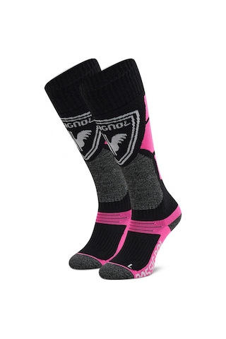 Rossignol L3 W Premium Wool Kadın Kayak Çorabı Renkli Pembe