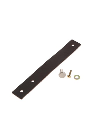 Ebitda Suntek El Yapımı Deri Kolu, Koyu Renk Çekmece Dolap Kolu