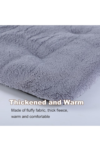 Moveevo "kendinden Isıtmalı Termal Kedi-köpek Matı, Yumuşak Peluş Kaymaz Tabanlı İç/dış Kış Altlığı"