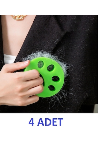Çamaşır Makinesi Ve Evcil Hayvanlar İçin Tüy Toplayıcı Yıkanabilir Aparat 4 Adet 5324