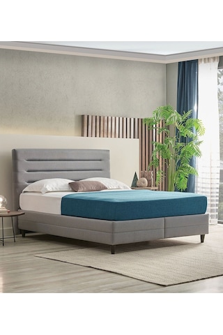 Yataş Bedding Supreme Pedic Baza - Başlık Set - Mavi 100x200