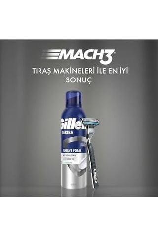 Series Yeşil Çay İçeren Canlandırıcı Tıraş Köpüğü, 200ml 80545503