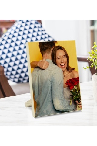 Kişiye Özel Fotoğraflı Dekoratif Ahşap Çerçeve