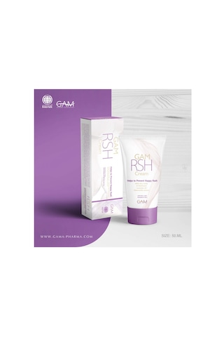 Gam Rash Kremi Pişik Önleyici Krem 50ml, Zeytin Yağı, Vitamin E, D-pantenol, Papatya Ekstresi