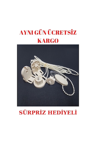 Stor Perde Mekanizması Makarası Zebra Store Perde Stor Aksesuarı