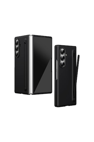 Joko Samsung Galaxy Uyumlu- Z Fold 6 Hole Fold Kapak - Siyah Çok Renkli